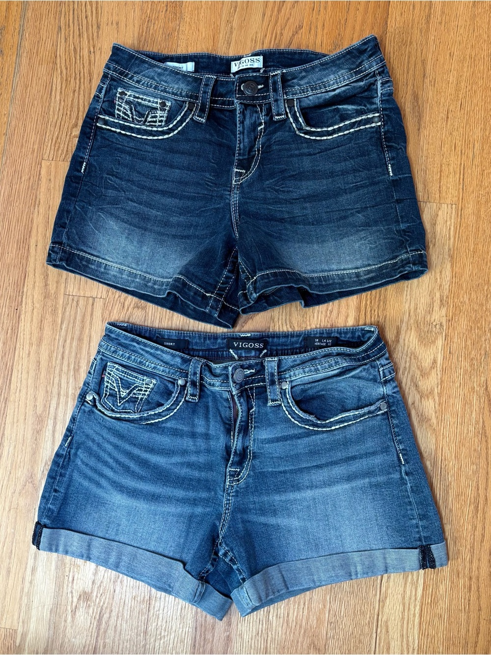 Two Pairs of Vigoss Shorts Size 8